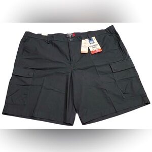 Dockers Big & Tall Mens Black Cargo Shorts Size 50 Smart 360 Tech NWT
